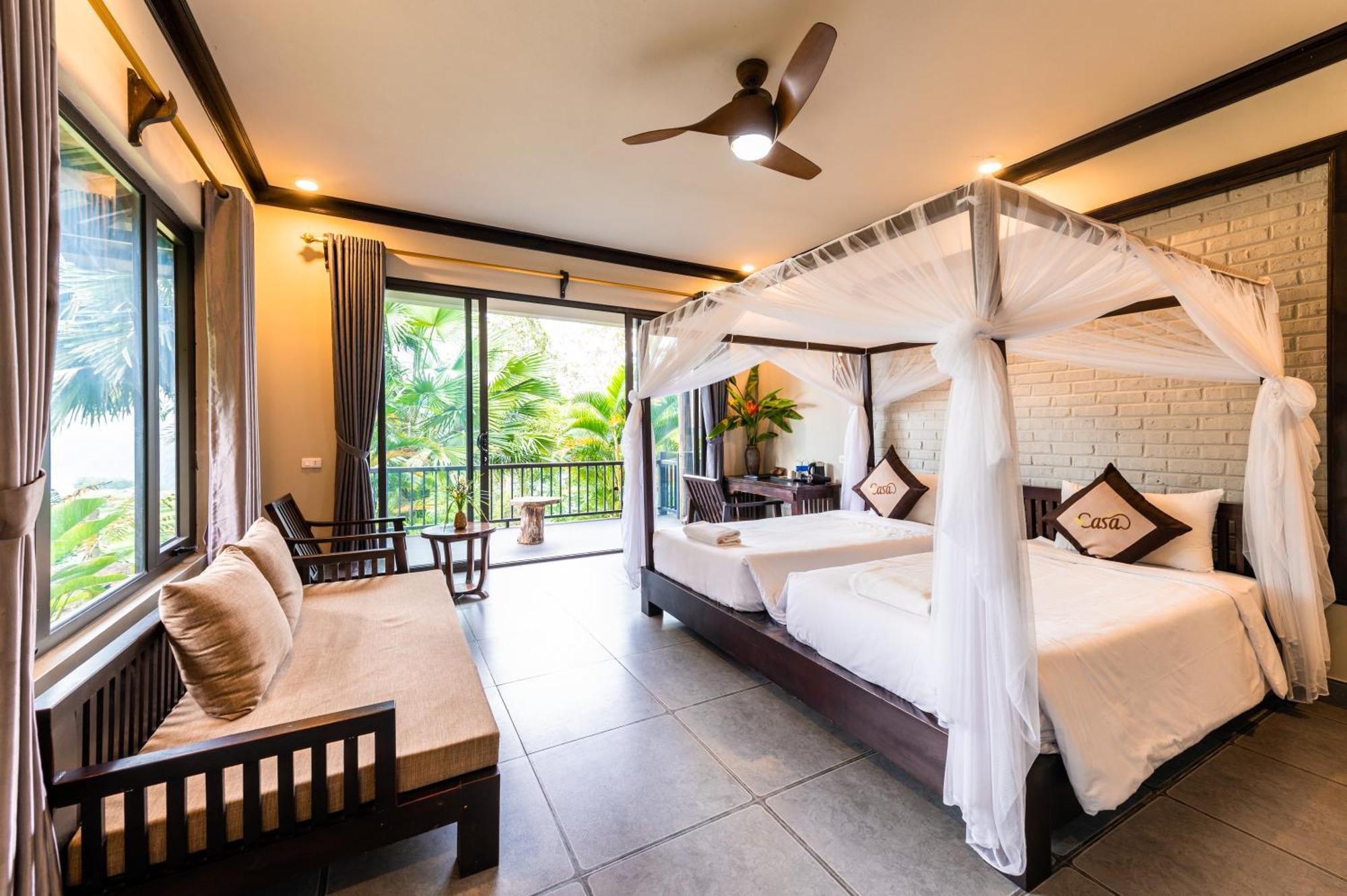 Puluong Casa Resort Huong Ba Thuoc Eksteriør billede