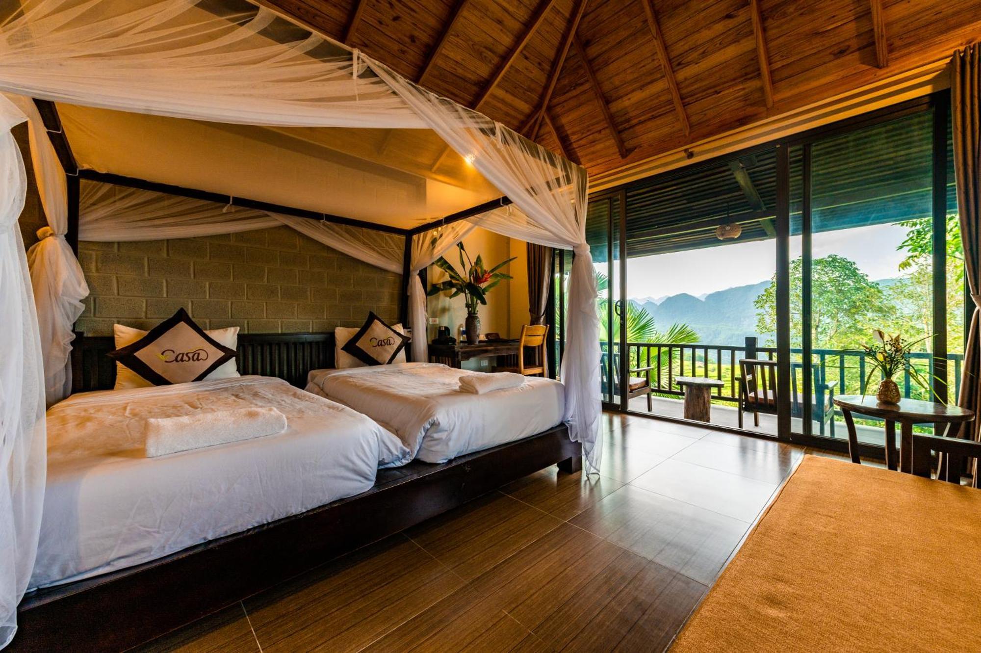 Puluong Casa Resort Huong Ba Thuoc Eksteriør billede